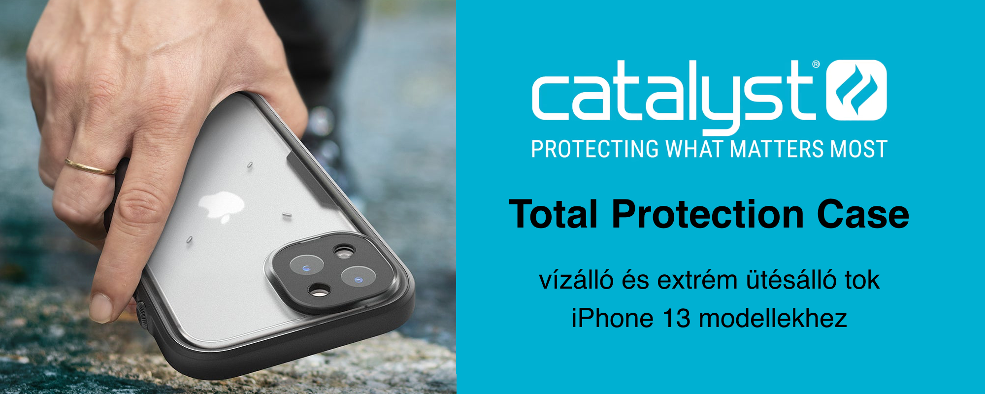 Catalyst Total Protection Case iPhone 13 vízálló tok