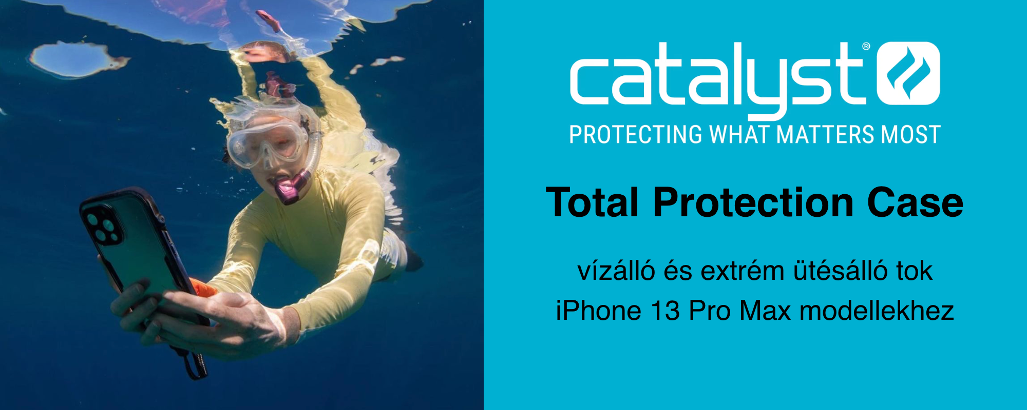 Catalyst Total Protection Case iPhone 13 Pro Max vízálló tok