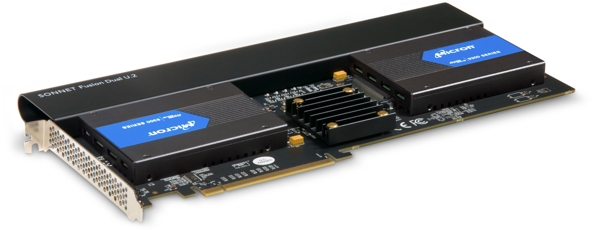 Sonnet Fusion Dual U.2 SSD PCIe Card