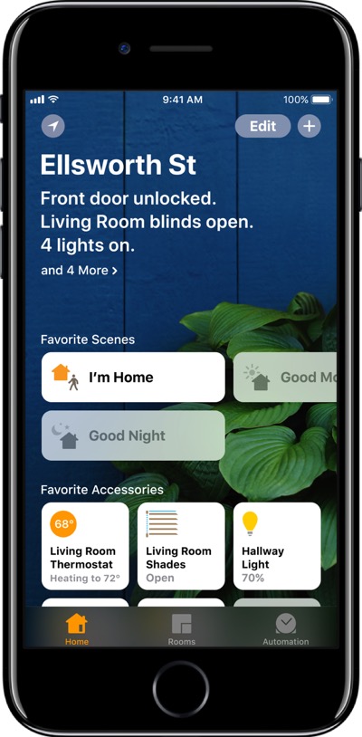 HomeKit vezérlés egy központi Apple TV jóvoltából távolról