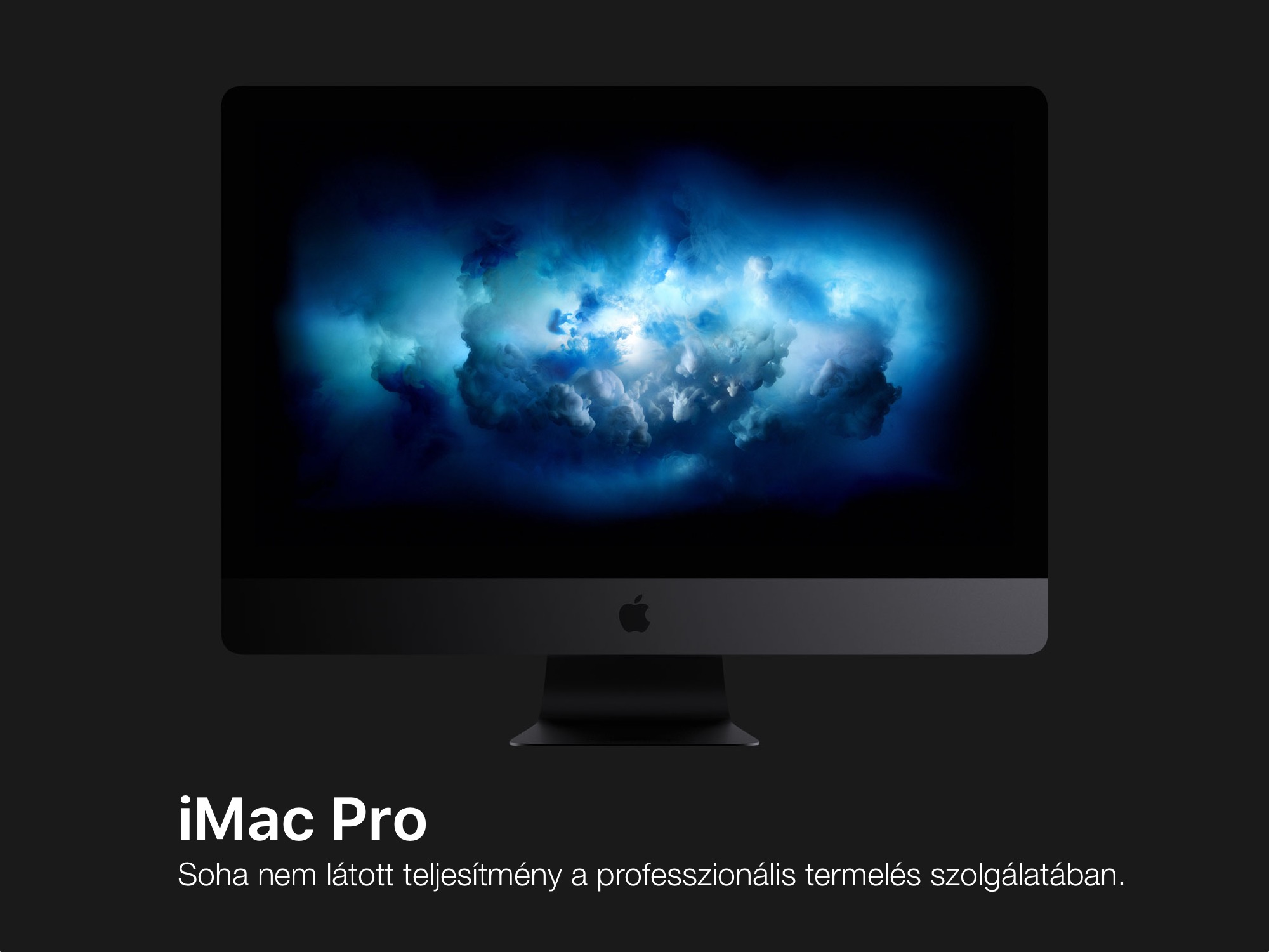 Soha nem látott teljesítmény a professzionális kreatív alkotás szolgálatában! Bámulatos 5K Retina kijelző, Thunderbolt 3 kapuk, 1080p webkamera, Intel Xeon erőforrások.