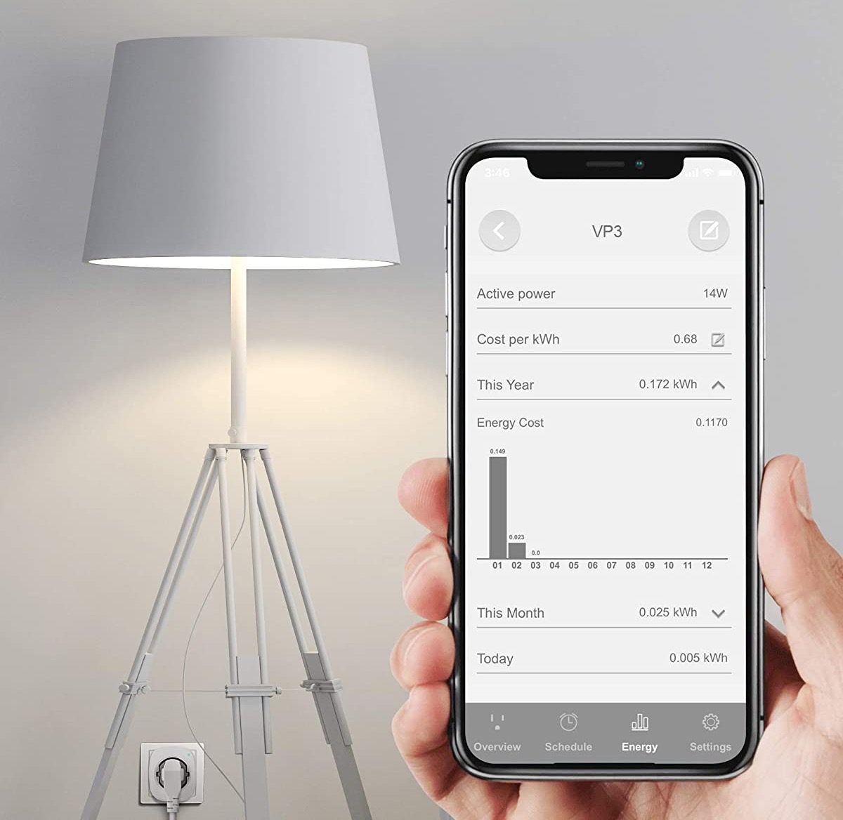 Vocolinc VP3 Smart WiFi Outlet