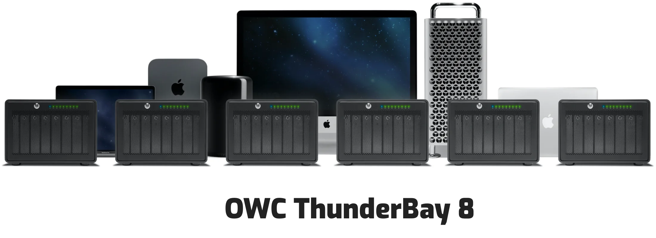 OWC Thunderbay 8 merevlemez foglalat