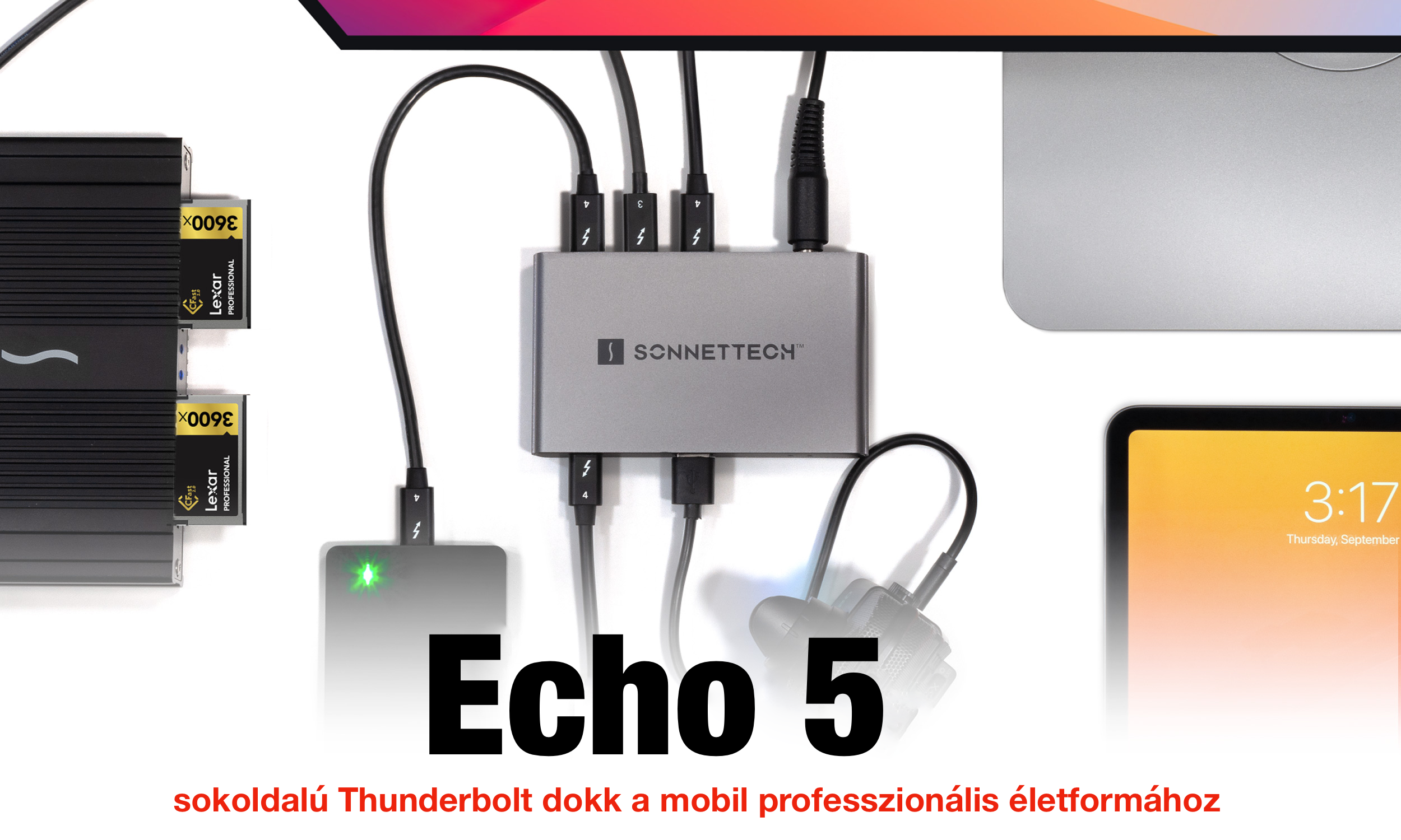 Sonnet Echo 5 Thunderbolt 4 Dock