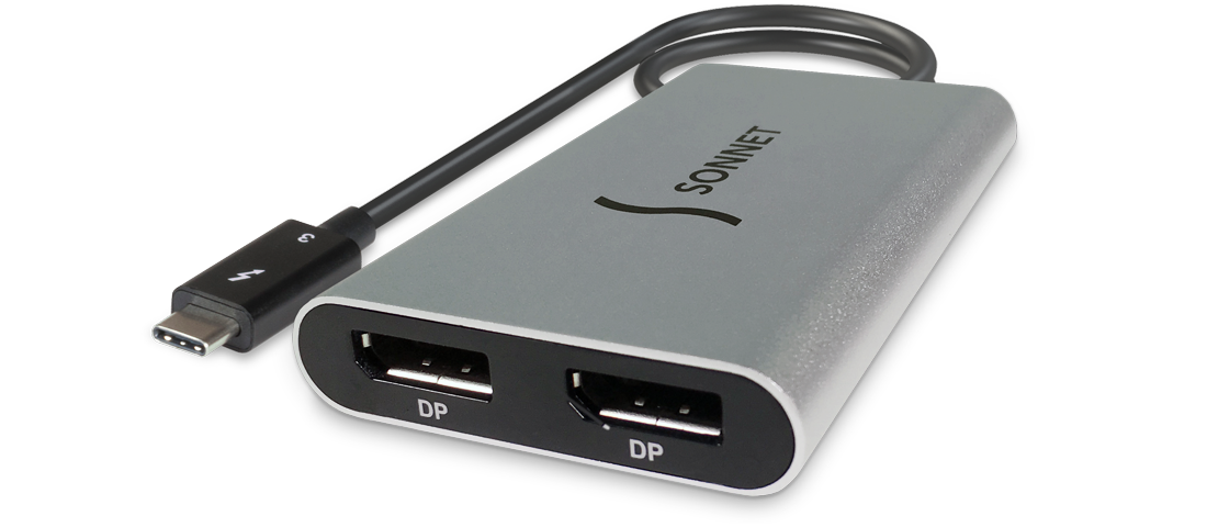 Адаптер для подключения двух мониторов по hdmi sonnet thunderbolt 3 to dual hdmi tb3 hdmi